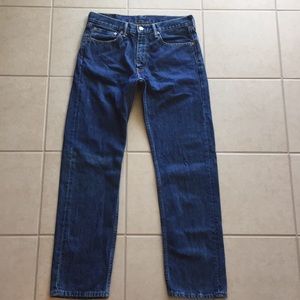 Mens 32x32 blue Levi jeans